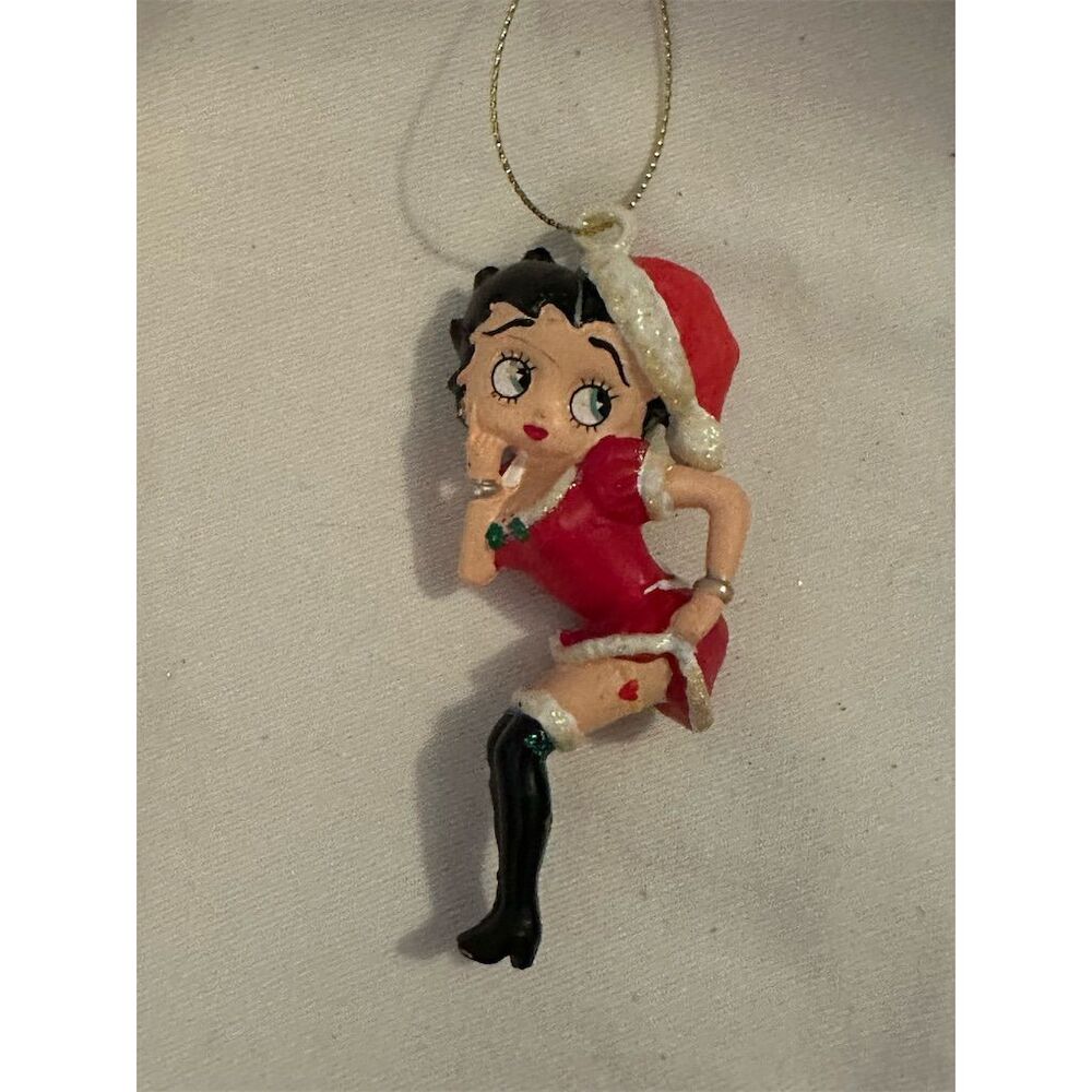 Set of 4 Vintage Betty Boop Christmas Ornaments by Kurt S. Adler - Picture 4 of 5